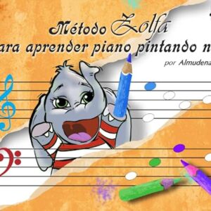 Método Zolfa para aprender piano pintando notas